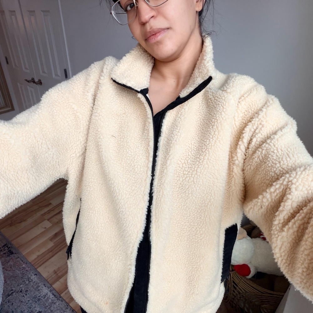 BR Sherpa Jacket with Black Accents
